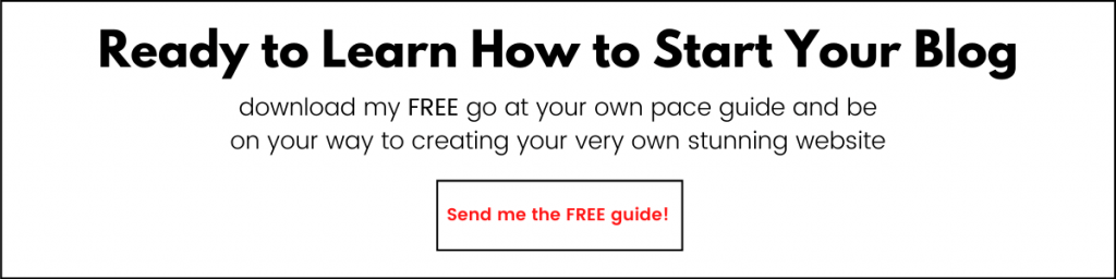 this is an image with a link to a PDF how to start a blog